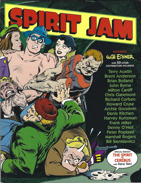 Spirit Jam Graphic Novel Magazine Size Eisner Byrne Bolland... HTF VF