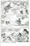 Marvel Spotlight #10 Page 21 Original Ghost Rider Artwork Tom Sutton Jim Mooney HTF Bronze Age