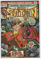 Marvel Spotlight #13 The Son Of Satan Broze Age Key VG