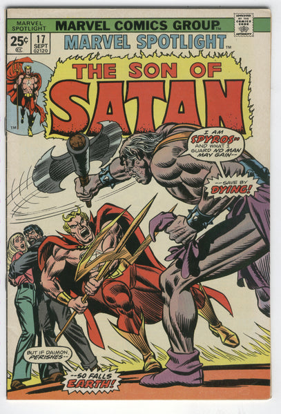 Marvel Spotlight #17 The Son of Satan FNVF