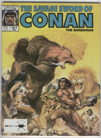 Savage Sword Of Conan #167 The Spirit Of Beast! Norem Cover VF