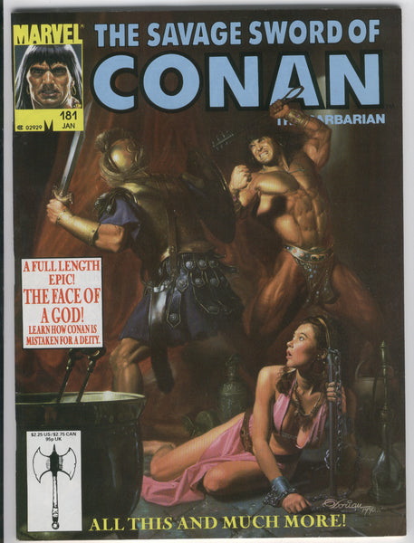 Savage Sword of Conan #181 FVF