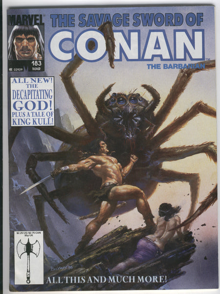 Savage Sword of Conan #183 FVF