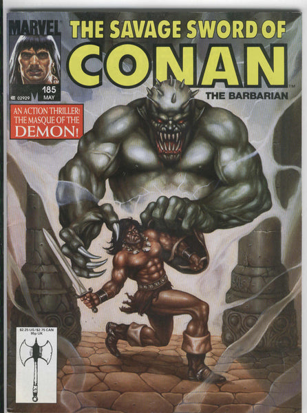 Savage Sword of Conan #185 FN