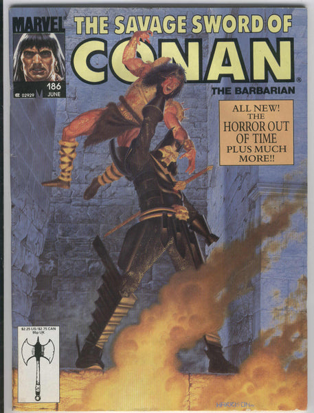 Savage Sword of Conan #186 FVF