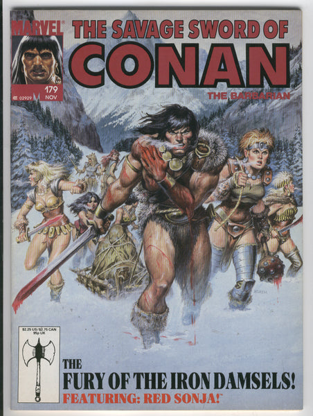 Savage Sword of Conan #179 FVF