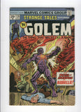 Strange Tales #176 The Golem & The Devil Hordes Of Kaballa Bronze Age Classic VG+
