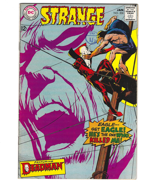 Strange Adventures #208 Neal Adams Deadman! Silver Age Classic VG