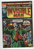 Supernatural Thrillers #2 The Invisible Man H.G. Wells Bronze Age Classic FN