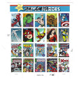 DC Comics Super Heroes Stamps USPS Unused Sheet 2006 Signed John Romita! Unique Collectable