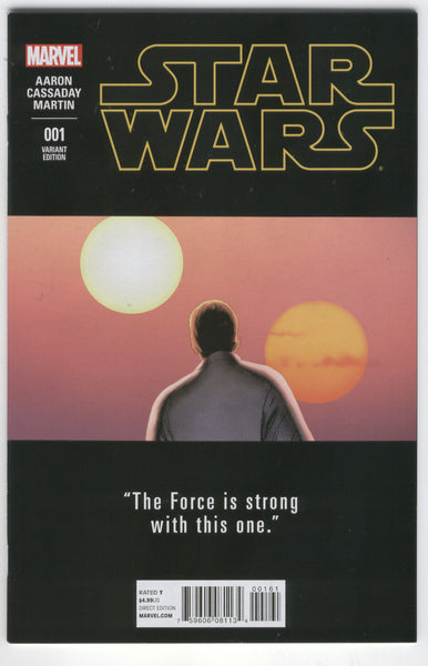 Star Wars #1 Luke 1:25 Variant Cover 2015 NM