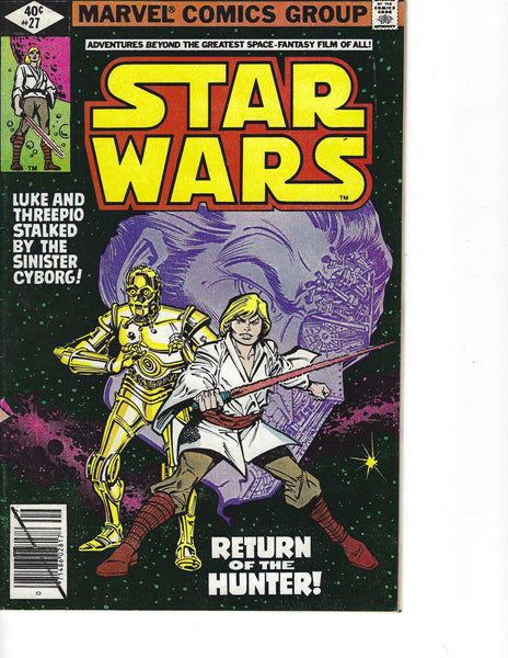 Star Wars #27 Return Of The Hunter! Bronze Age FN