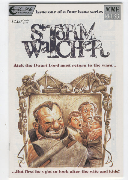 Storm Watcher #1 Eclipse Comics HTF Indy Mature Readers VFNM