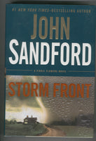 John Sandford Storm Front Hardcover w/ DJ First Edition VF