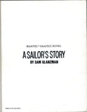 Marvel Graphic Novel "A Sailor's Story" Sam Glanzman HTF FVF