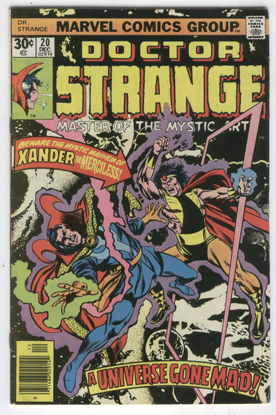 Doctor Strange #20 Xander The Merciless! Bronze Age VGFN