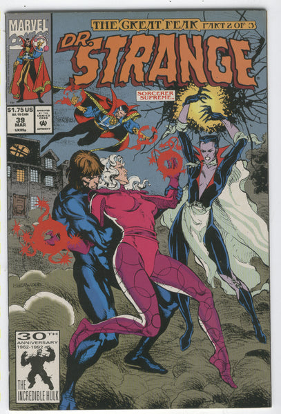 Doctor Strange Sorcerer Supreme #39 The Great Fear! VF