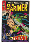 Sub-Mariner #2 Cry... Triton! The Inhumans! Silver Age Key! VG-
