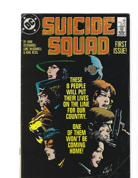 Suicide Squad #1 One Won't Come Home! VG+
