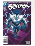 Superman #123 News Stand Variant Standard Cover HTF VF