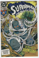 Superman the Man Of Steel #18 Doomsday HTF Second Print VFNM