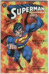 Superman/Doomsday: Hunter/Prey Book One Signed Jurgens & Breeding w/ COA DF #329 of 10,000 NM