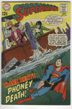 Superman #210 Clark Kent's Phoney Death Neal Adams Art Silver Age Classic FVF