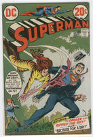 Superman #256 Tigerwoman Attacks! Bronze Age Swan Anderson Classic FN