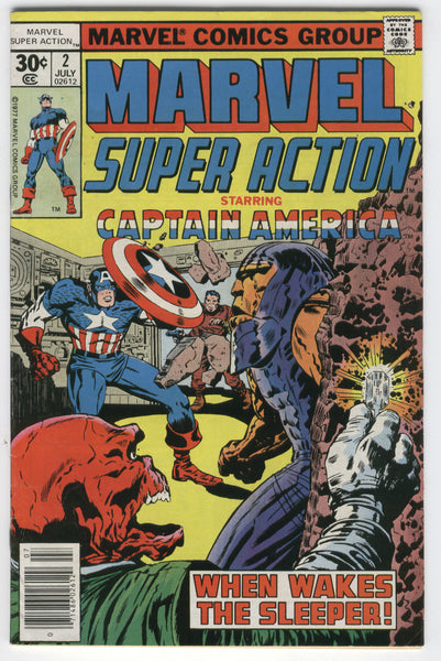 Marvel Super Action #2 Bronze Age Captain America Reprint Series FVF