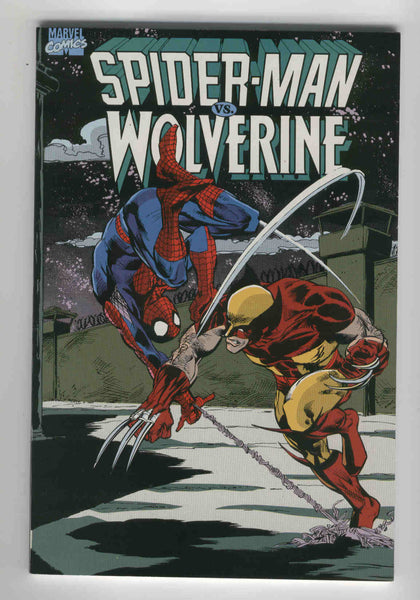 Spider-Man vs Wolverine Who will Live and Who will Die 1990 1st Print VFNM