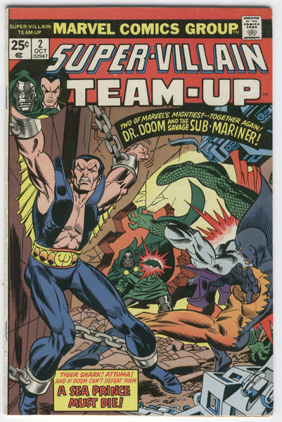 Super-Villain Team-Up #2 Dr. Doom and The Sub-Mariner! FNVF