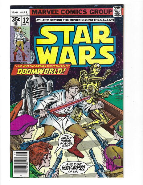 Star Wars #12 Trapped On Doomworld! Bronze Age FVF