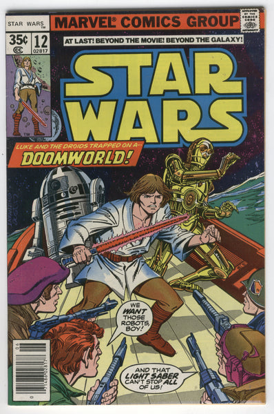Star Wars #12 Trapped On Doomworld Bronze Age VF