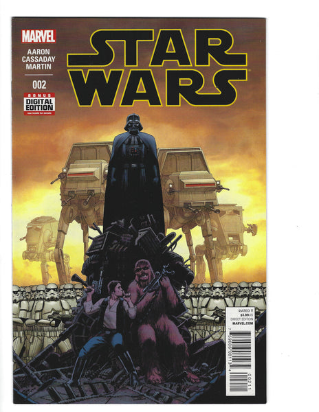 Marvel Star Wars #2 Darth Vader! 2015 VFNM