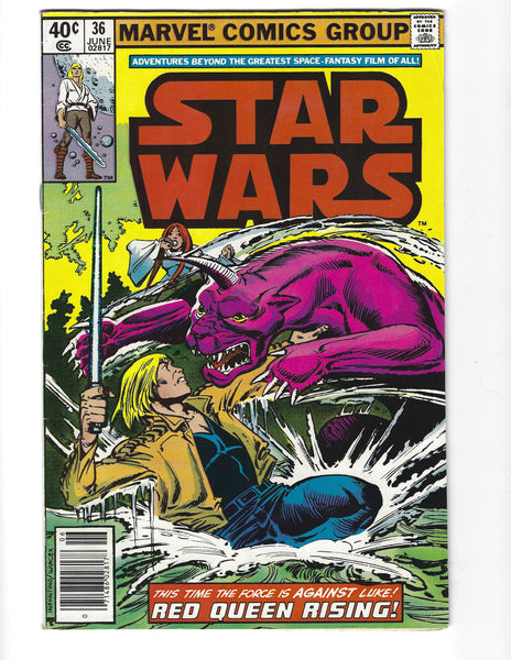 Star Wars #36 Red Queen Rising! News Stand Variant VGFN