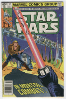 Star Wars #37 In Mortal Combat! News Stand Variant FN