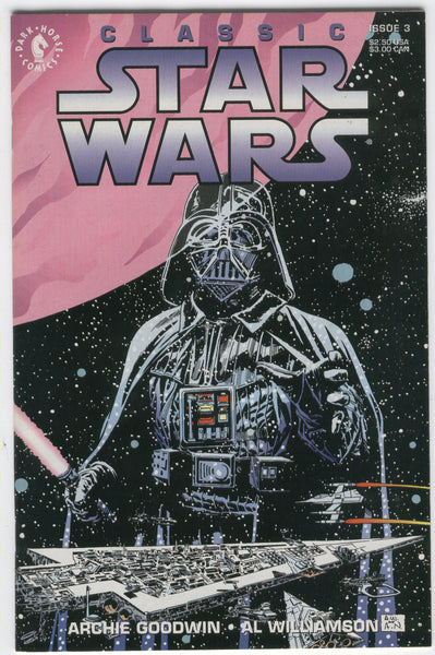 Classic Star Wars #3 Under Imperial Control! HTF Dark Horse VF