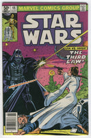 Star Wars #48 Leia vs. Vader News Stand Variant FN