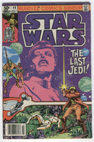 Star Wars #49 The Last Jedi News Stand Variant FN