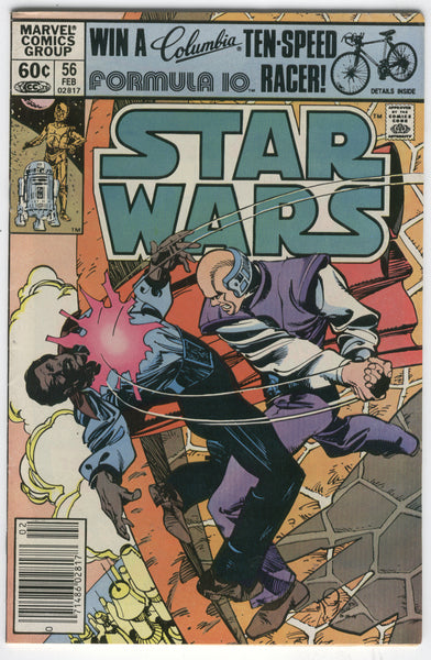 Star Wars #56 Coffin In The Clouds News Stand Variant FN