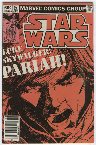 Star Wars #62 Luke Skywalker Pariah! News Stand Variant FN