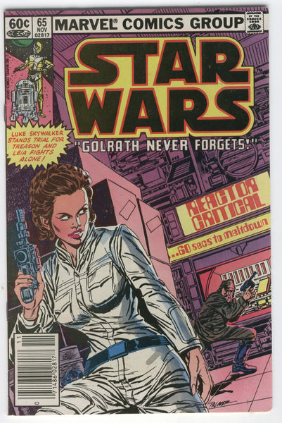 Star Wars #65 Golrath Never Forgets! News Stand Variant VGFN