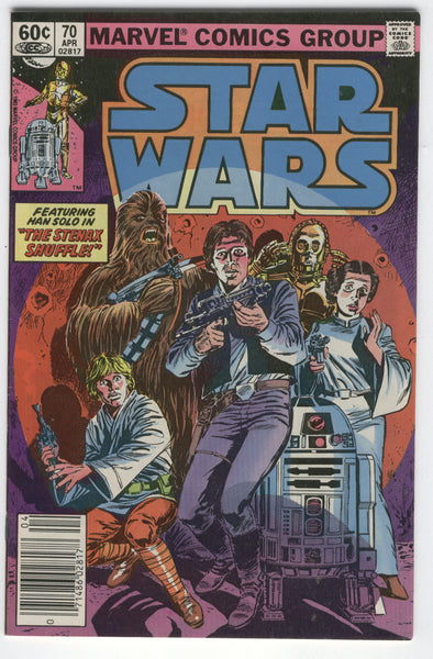 Star Wars #70 The Stenax Shuffle! News Stand Variant FN