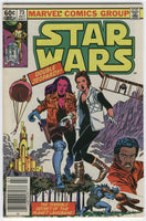 Star Wars #73 Double Jeopardy! News Stand Variant FN