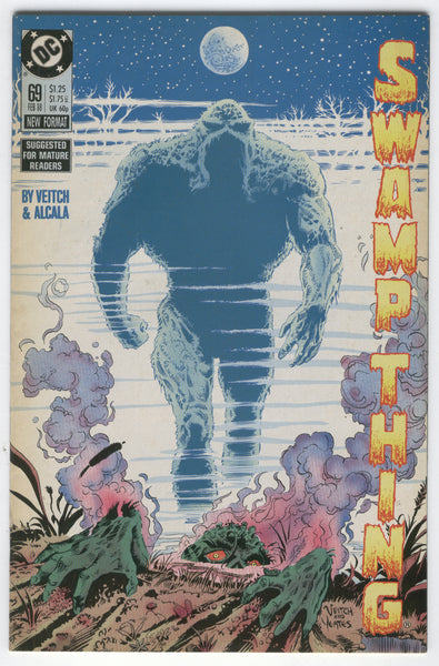 Swamp Thing #69 Volcanic Lips Of Pain (I Didn't Make That Up)  FN