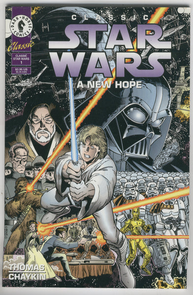 Classic Star Wars A New Hope #1 Art Adams Cover Prestige Format VF