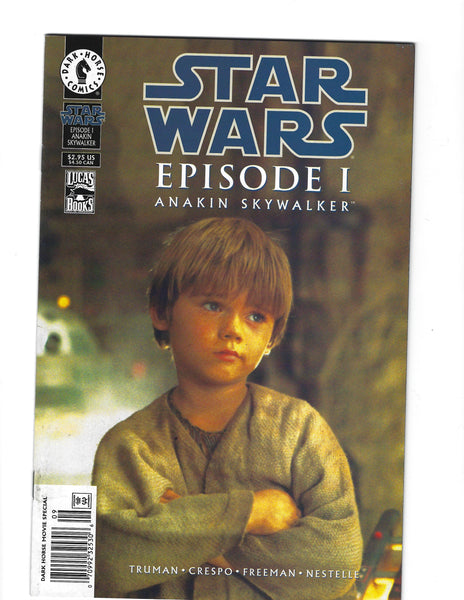 Star Wars Episode I Anakin Skywalker Photo Cover News Stand Variant Dark Horse VF
