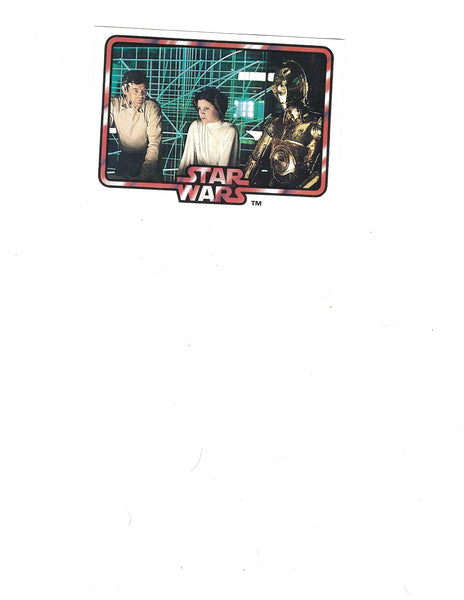 Star Wars Big G Cereal Promo 1978 Card #18 Princess Leia And C-3PO HTF