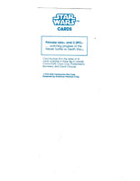 Star Wars Big G Cereal Promo 1978 Card #18 Princess Leia And C-3PO HTF