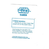 Star Wars Vintage 1978 Big G Cereal Card Set The Rebel Squadron #14 HTF
